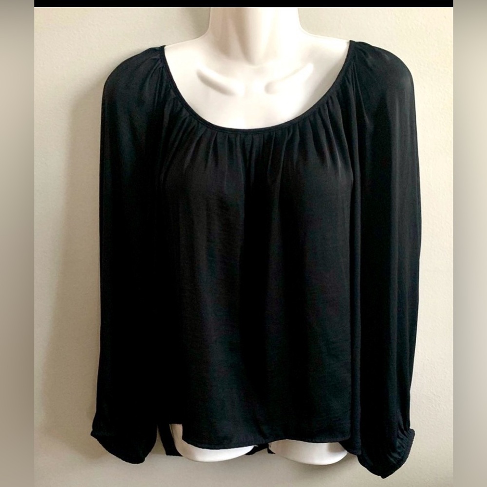 A New Day Womens XL Black Blouse Top Career Versatile NEW Business Casual 16-18